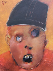  Galerie des Portraits. Huile sur panneau, 40 &times; 30 cm. 2013 