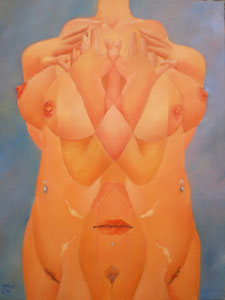 Érotiko. Huile sur toile, 80 × 60 cm. 2013 Érotiko. Huile sur toile, 80 × 60 cm. 2013