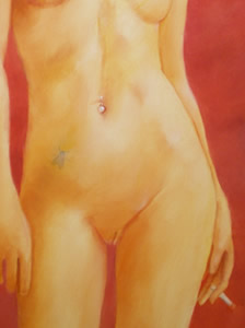  Des Nus. Huile sur toile, 150 &times; 100 cm. 2009 