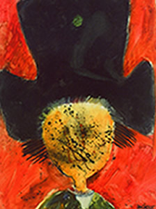  Des Cicatrices. Huile sur panneau, 35 &times; 25 cm. 2001 